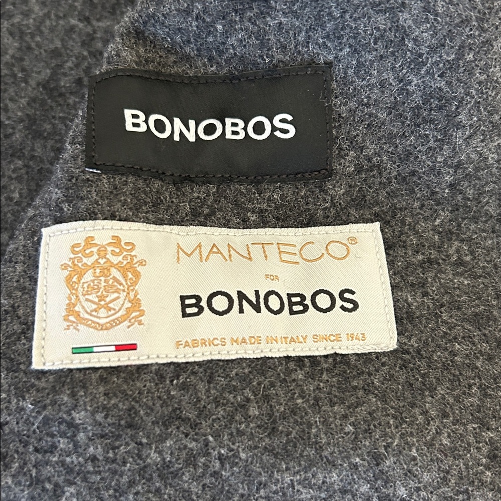 Bonobos Dark Gray Wool Lightweight Shirt Jacket - Picture 7 of 10